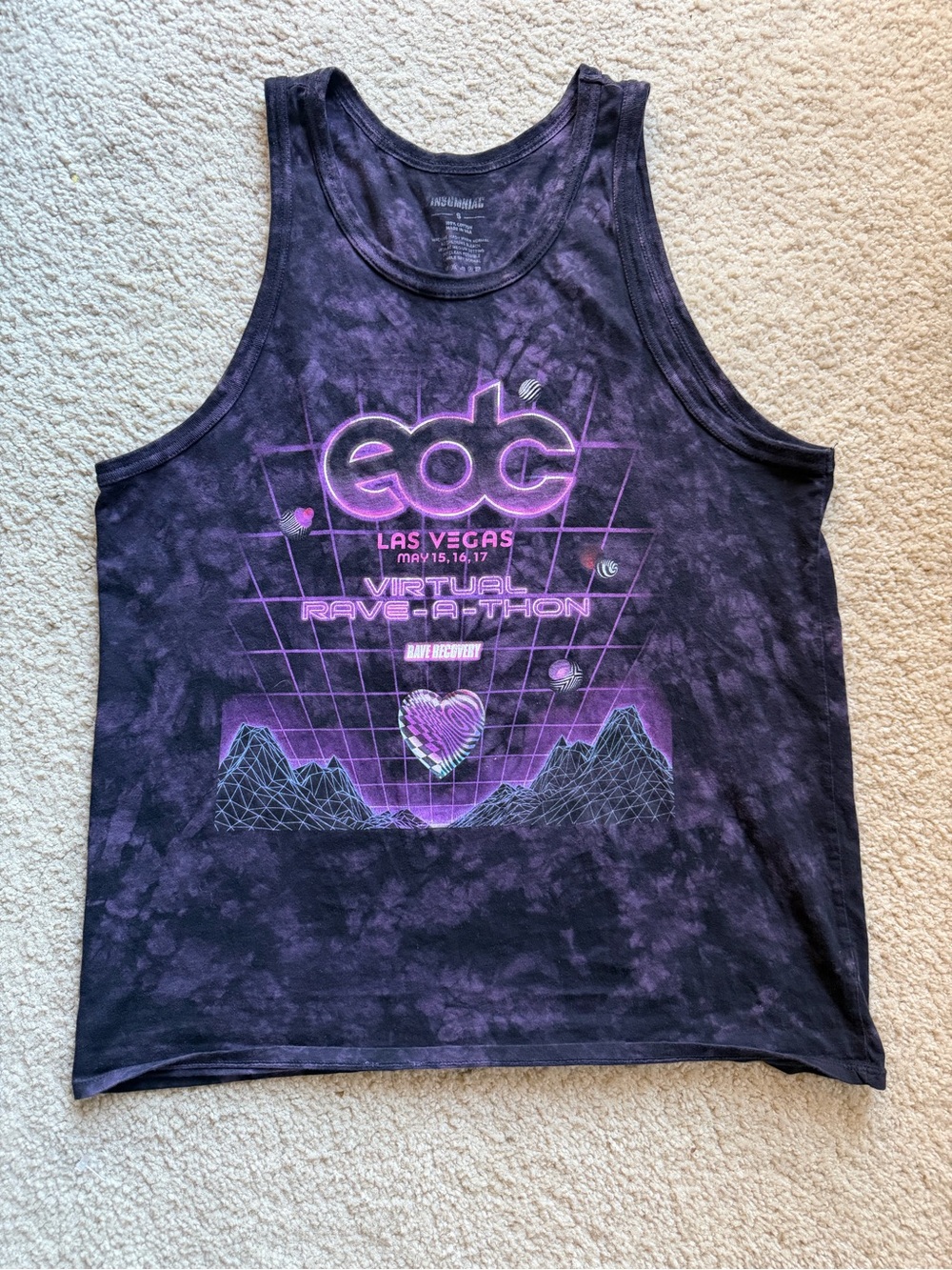 Official Insomniac EDC Las Vegas 2020 Virtual Rave-A-Thon Tank